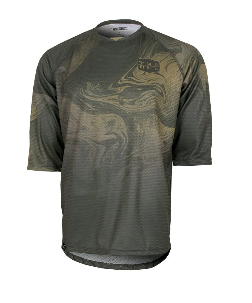 ENDURO FLOW Cycling Jersey | Dark Forest - TREES