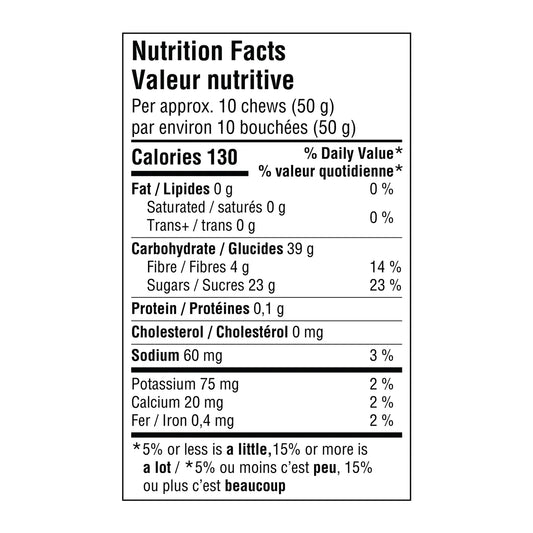 Bouchées énergétique Érable Framboise - Krono Nutrition