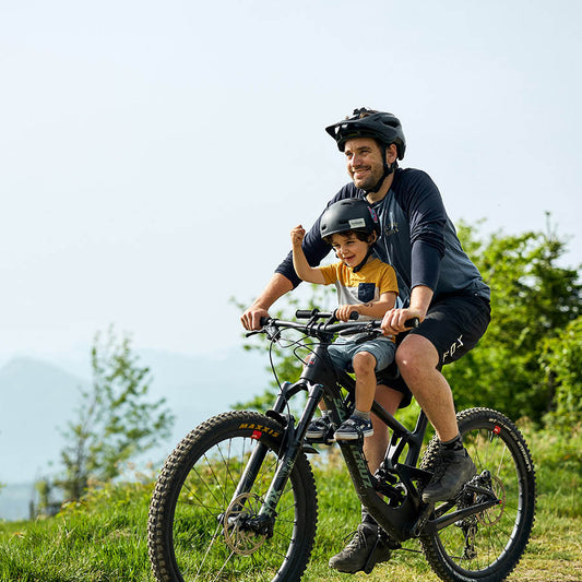 Combo Box Baby Seat Handlebar on Frame - Shotgun