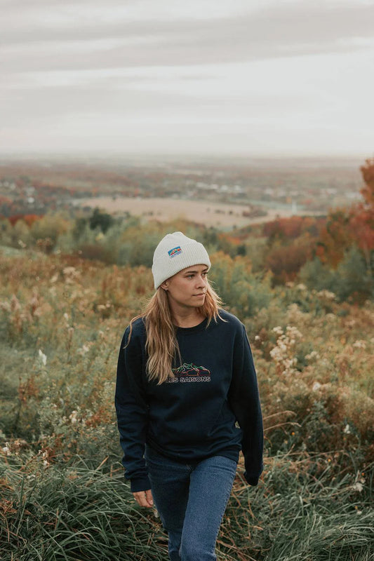 Mountain Lines X Poiraton Long Sleeve Sweater | Unisex - Les Saisons