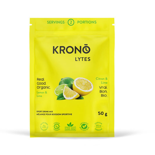 Boisson Electrolytes 50g Lime et Citron - Krono Nutrition