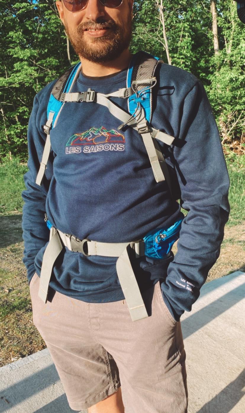 Mountain Lines X Poiraton Long Sleeve Sweater | Unisex - Les Saisons