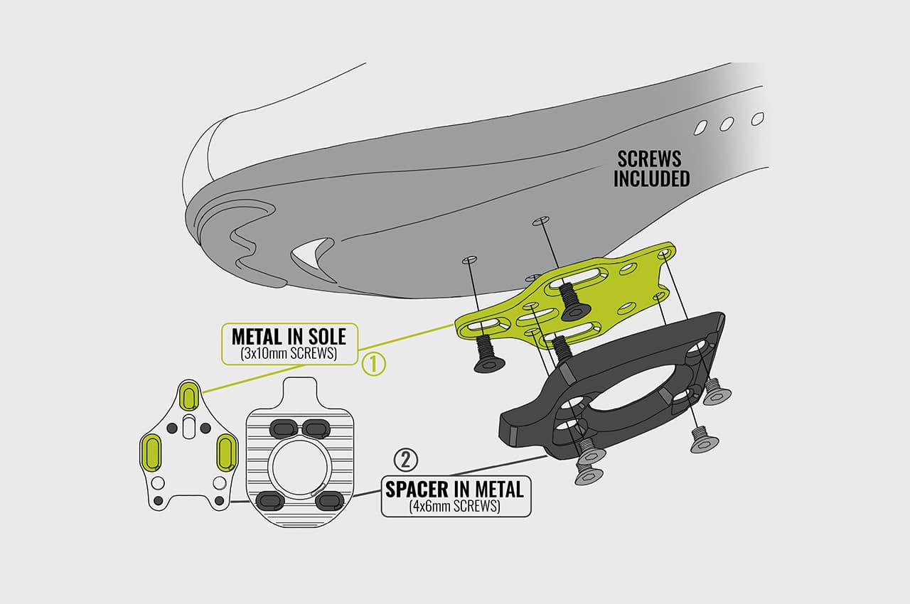 ROAD2 Steel Pedals - Magped