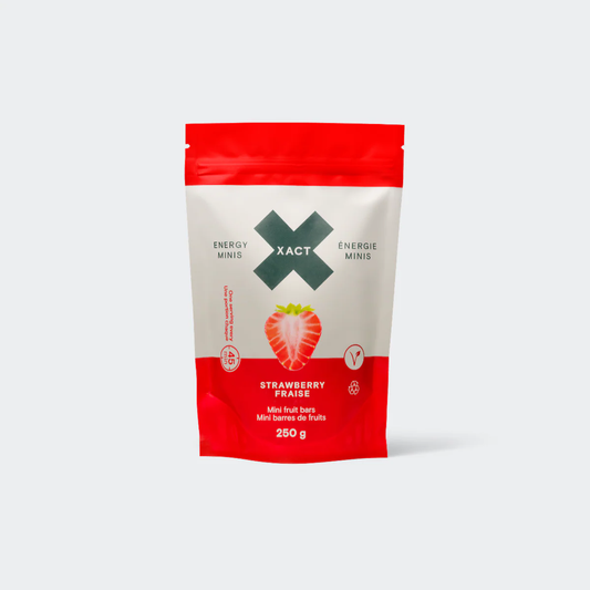 Mini barres énergétiques 250g Fraise - XACT Nutrition