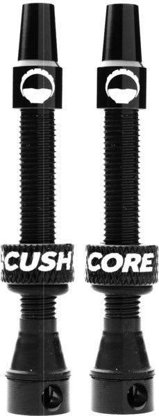 Valves (2x) Tubeless 44mm Noir - Cushcore