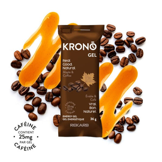 Gel énergétique Érable Café - Krono Nutrition
