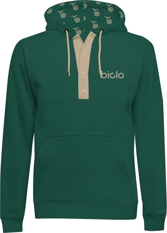 Hoodie Snap (Unisexe) - Biclo