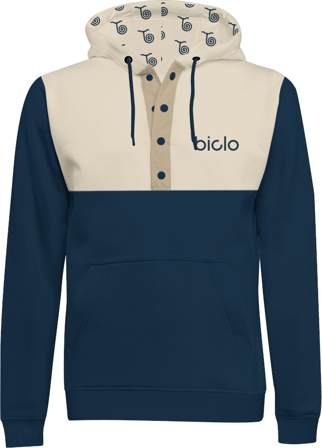 Hoodie Snap (Unisexe) - Biclo