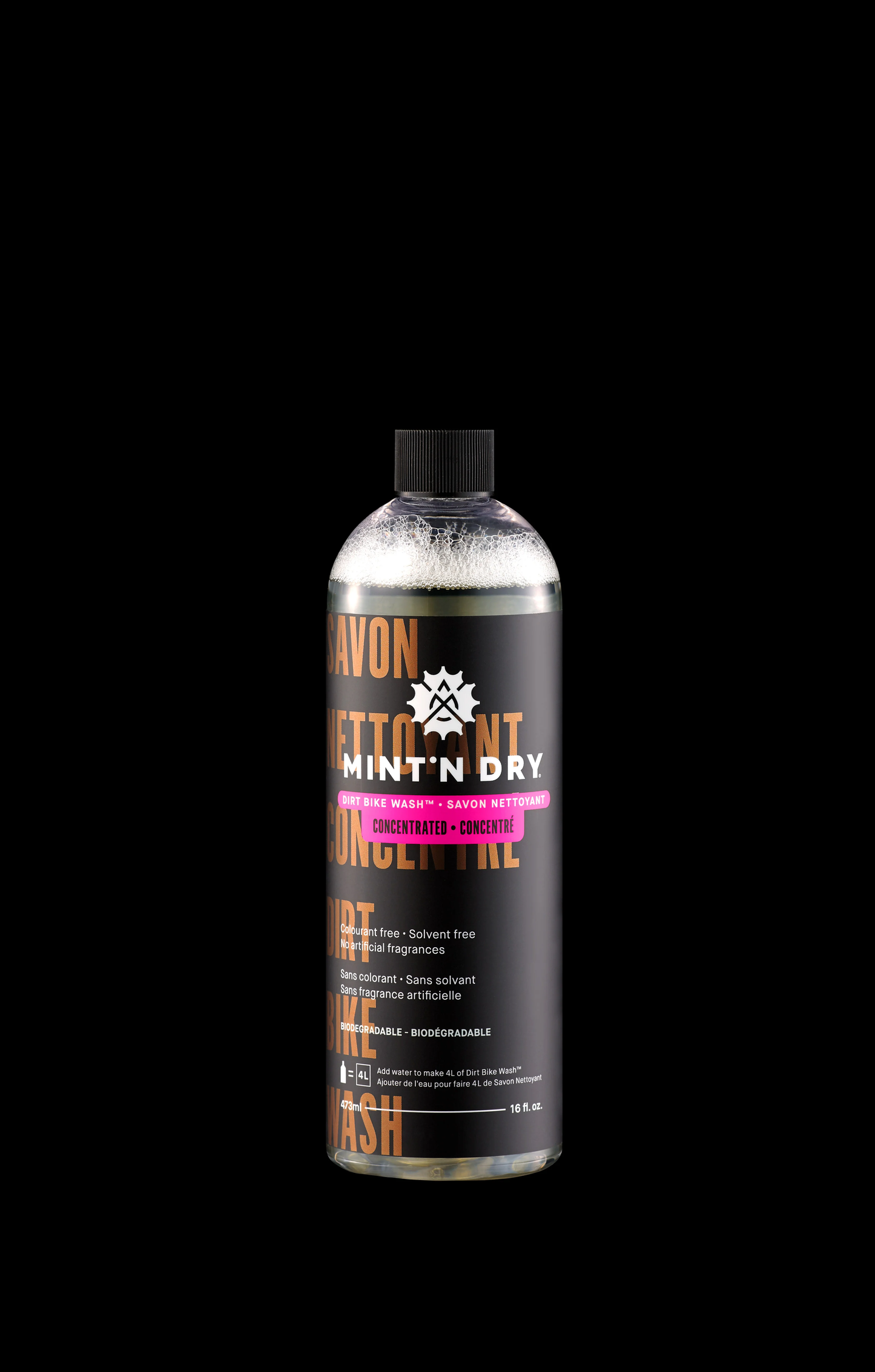 MINT'N DRY - MUD CLEANING SOAP - CONCENTRATED - 473ML