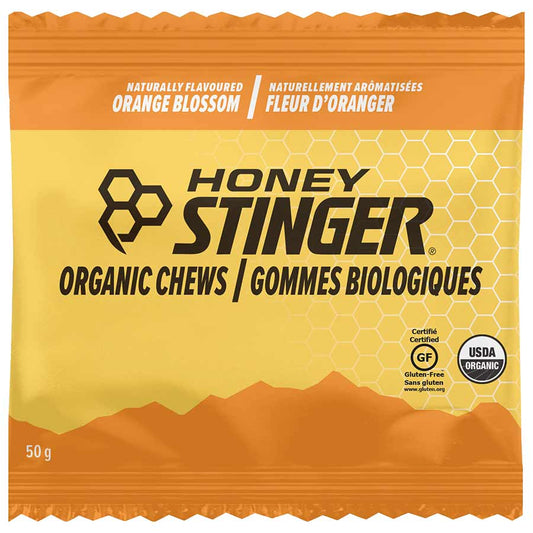 Jujubes Organiques et Énergisants, Orange, 50g - Honey Stinger