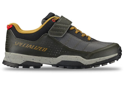 Chaussures VTT RIME 1.0 | 44, Dark Moss/Harvest Gold - Specialized