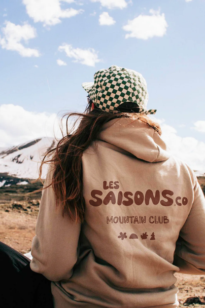 Chandail à capuchon Mountain Club | Unisexe - Les Saisons