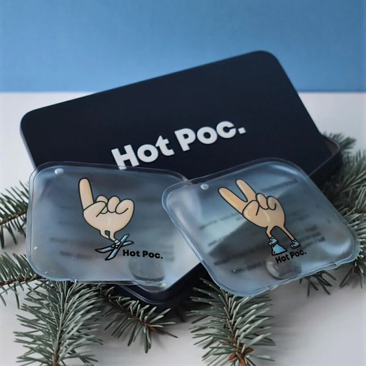 2 Chauffe-mains réutilisables - Hot Poc