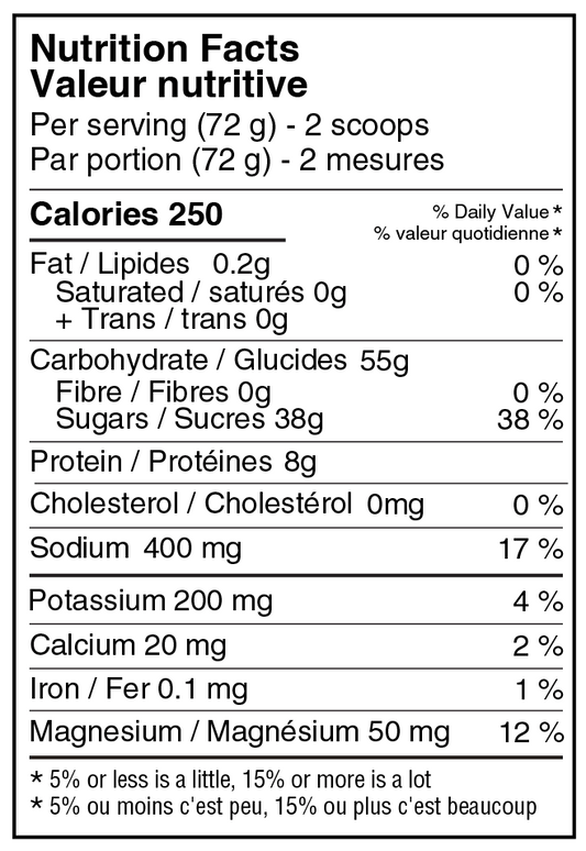Mélange Pour Boisson Pêche Abricot 720g - NAAK