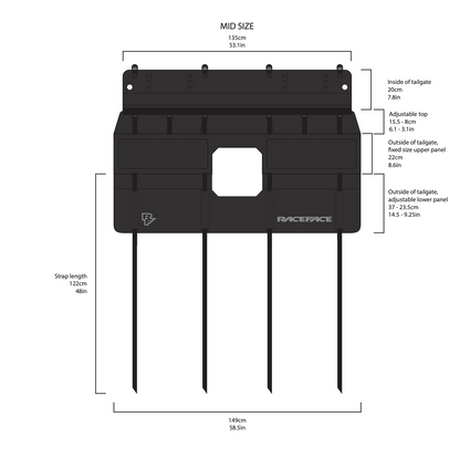 T3 Tailgate Pad - Race Face