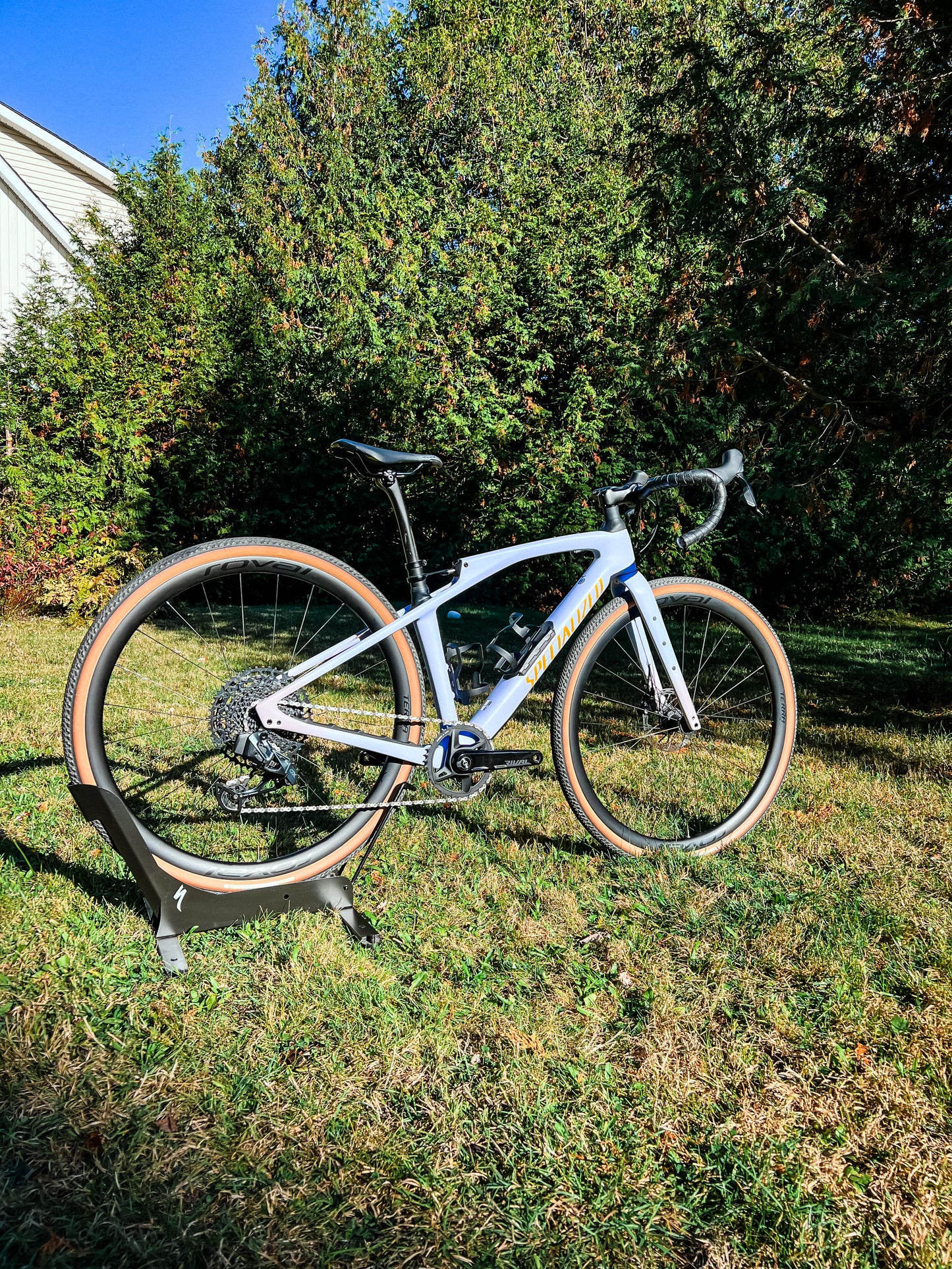Vélo Démo Diverge STR Expert Clay/Powder Indigo/Metallic Sulphur 52 - Specialized