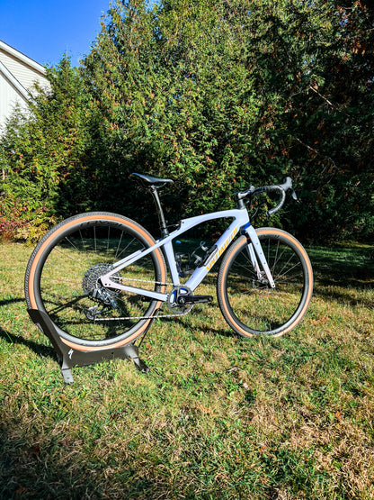 Vélo Démo Diverge STR Expert Clay/Powder Indigo/Metallic Sulphur 52 - Specialized