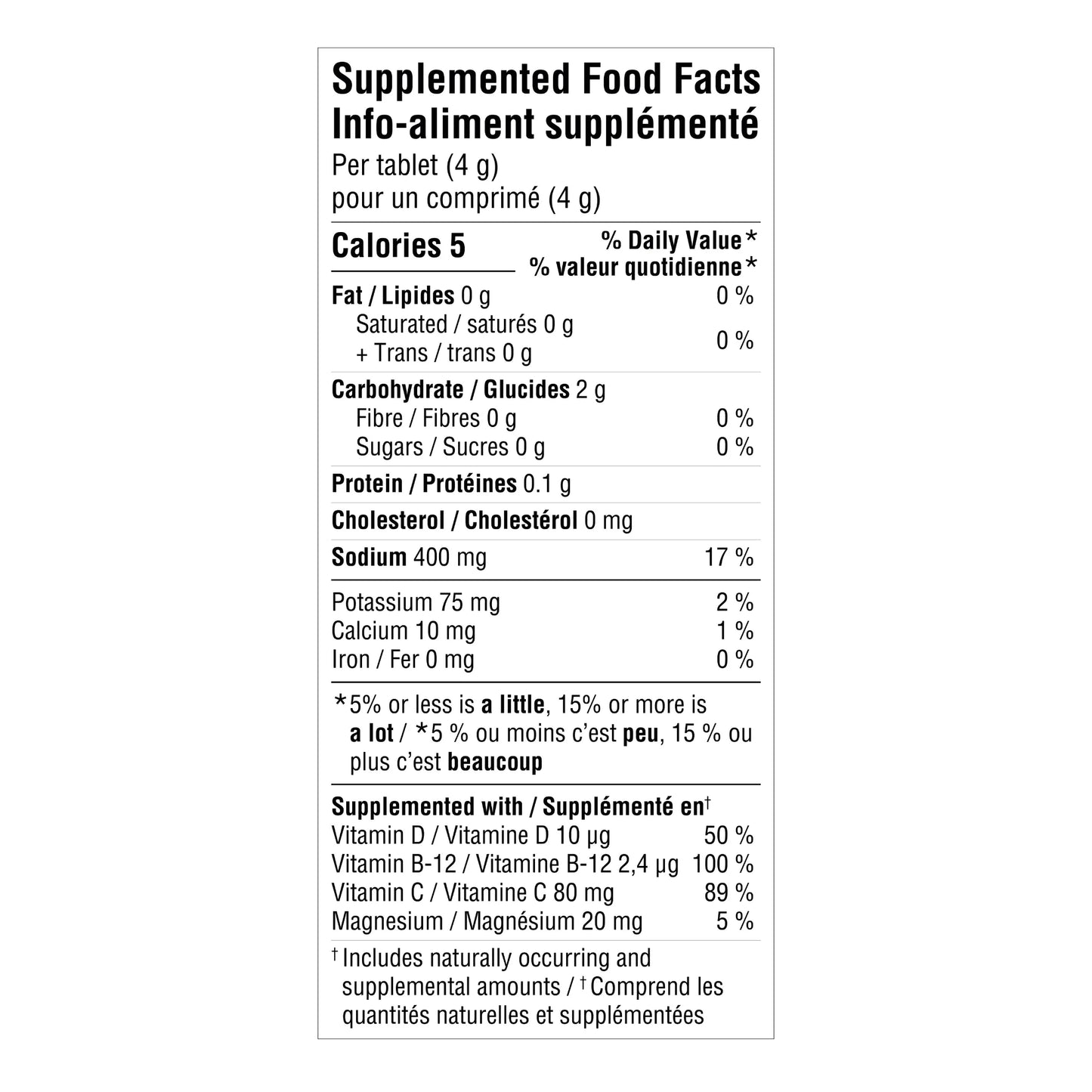 Tablettes effervescentes électrolytes (10)  Citron Lime - Krono Nutrition