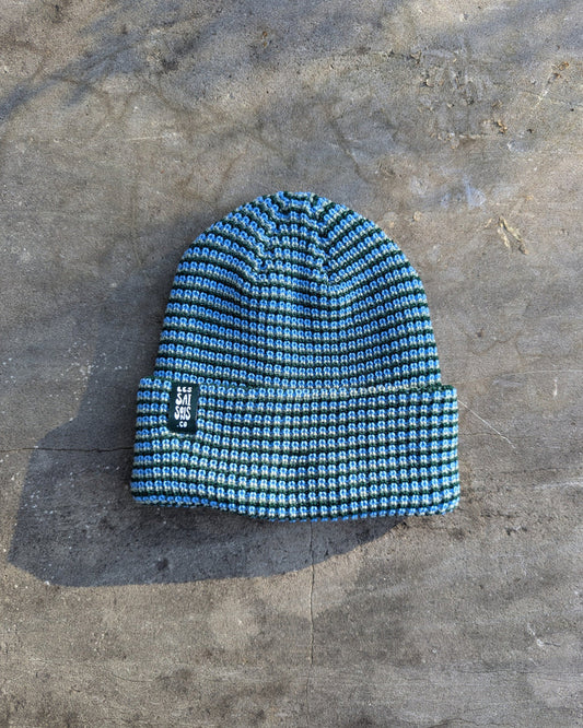 Beanie Lignes Bleues - Les Saisons