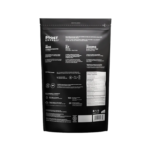Boisson d'effort Boost Energy Neutre 60 Sac - NAAK