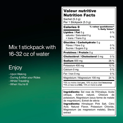 Électrolytes Hydration 2.0 Lime 30 sachets - DUSK