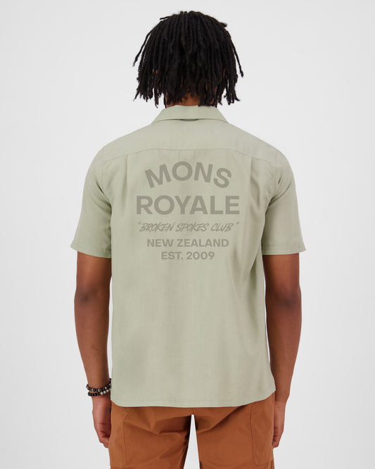 Chemise SS Breezer Merino - Mons Royale