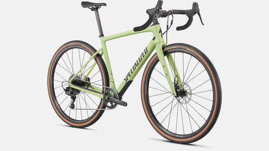 Vélo de Location Diverge Sport Carbon - Specialized Limestone/Black/Chrome 52