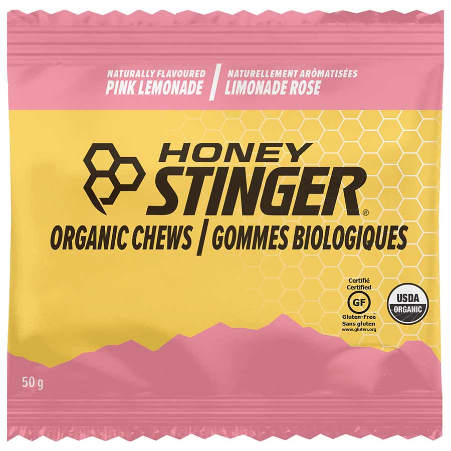 Jujubes Organiques et Énergisants, Limonade, 50g - Honey Stinger
