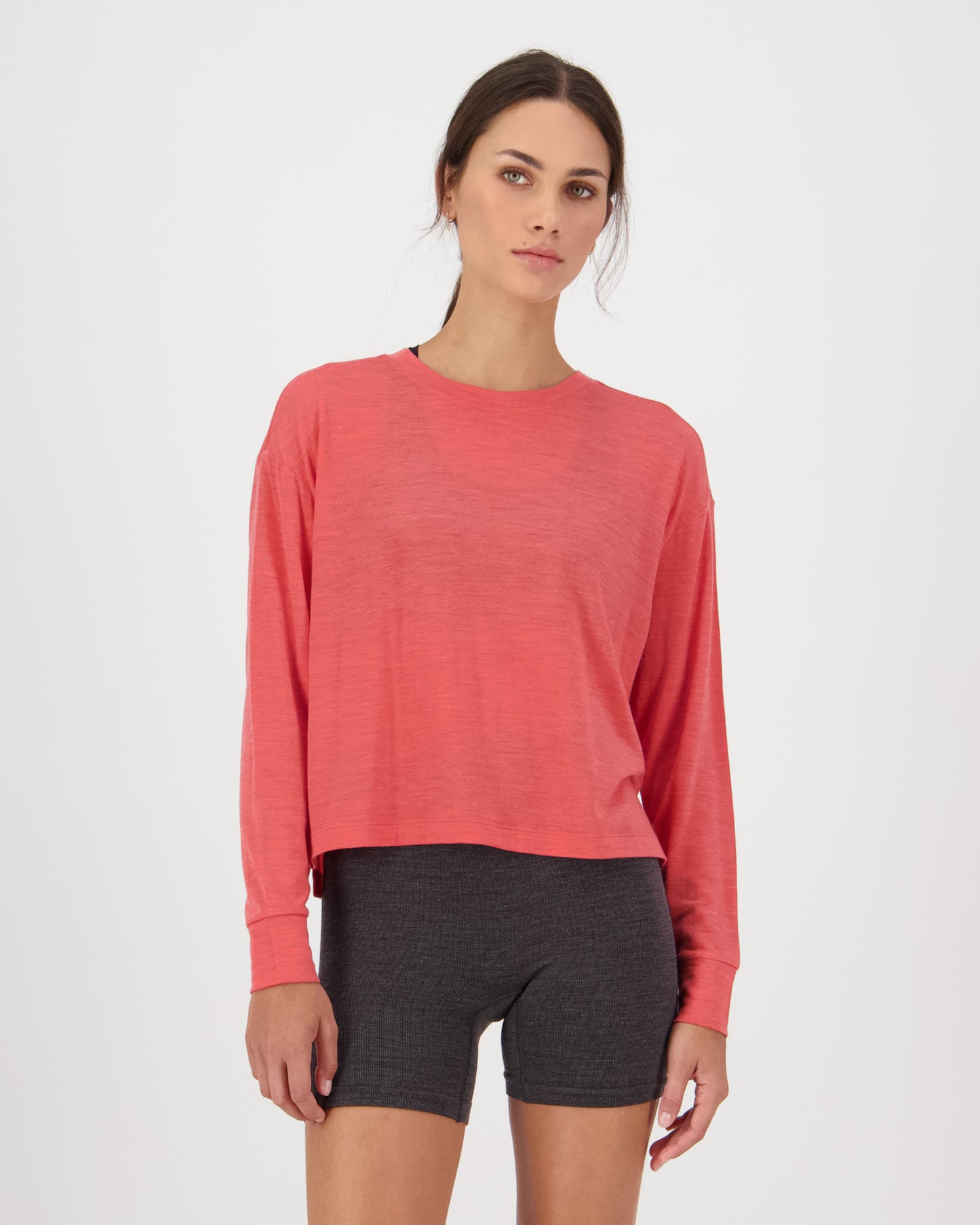 Maillot LS Femme Zephyr Merino Tencel™ Boxy - Mons Royale