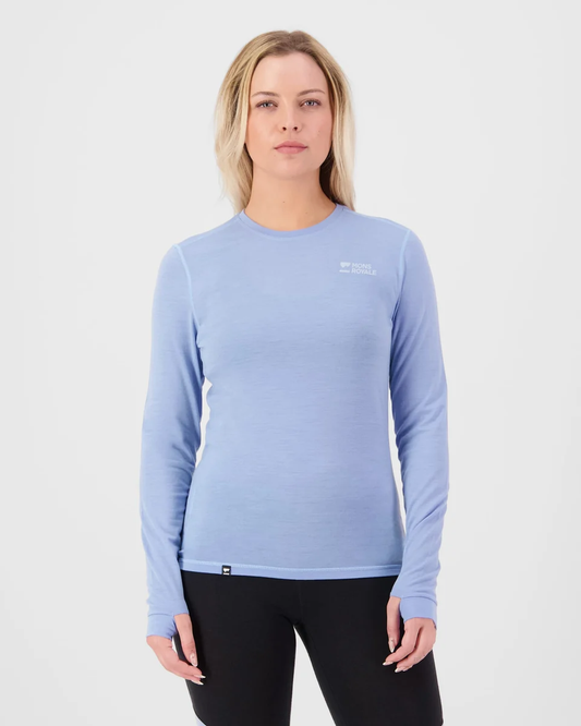 Haut à Manches Longues Merino Cascade Femme - Mons Royale