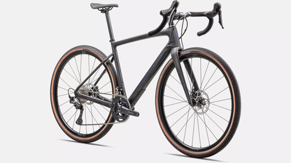 Vélo de Location Diverge Sport Carbon - Specialized Satin Carbon / Blue Onyx 54