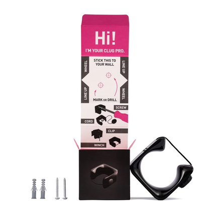 Support mural Clug PRO avec Fidlock MTB XL 2.3/2.7" - Hornit