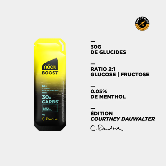 Boost Energy Gel Menthe Glaciale - NAAK