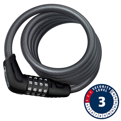 Cadena à cable Combinaison Numero 5510C 10mm 180cm - Abus