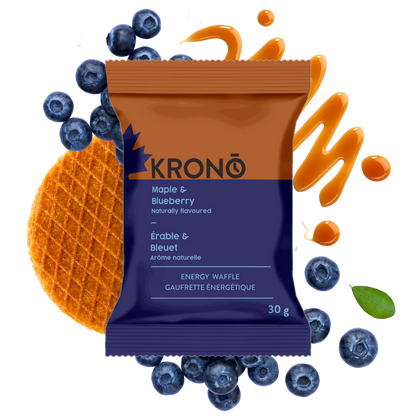 Gaufrettes Énergétiques Érable & Bleuet - Krono Nutrition