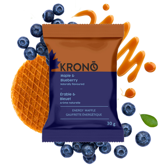 Gaufrettes Énergétiques Érable & Bleuet - Krono Nutrition