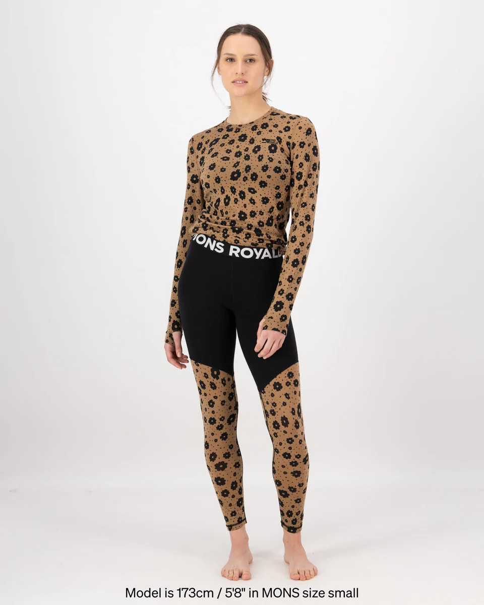 Legging Merino Cascade Femme - Mons Royale