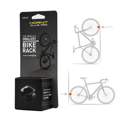 Support mural Clug PRO avec Fidlock Hybrid 33/43mm - Hornit