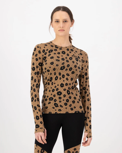 Haut à Manches Longues Merino Cascade Femme - Mons Royale