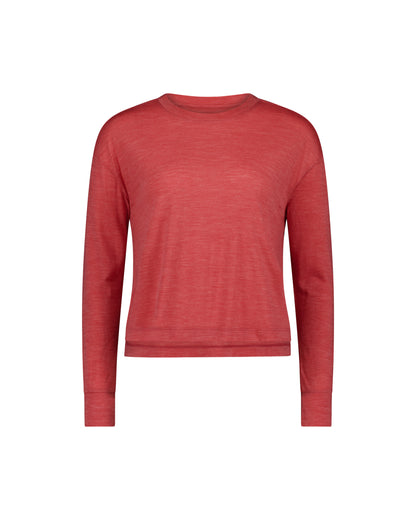 Maillot LS Femme Zephyr Merino Tencel™ Boxy - Mons Royale
