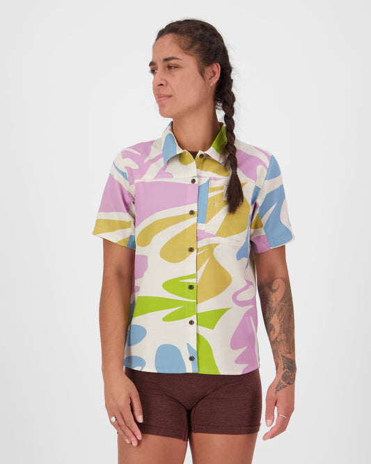 Chemise SS AT Merino Femme - Mons Royale