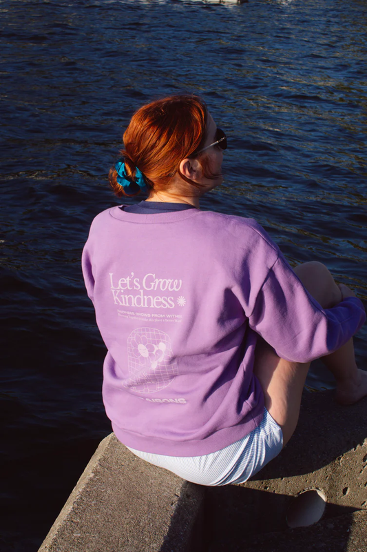 Crewneck Growing Kindness | Upcycled - Les Saisons