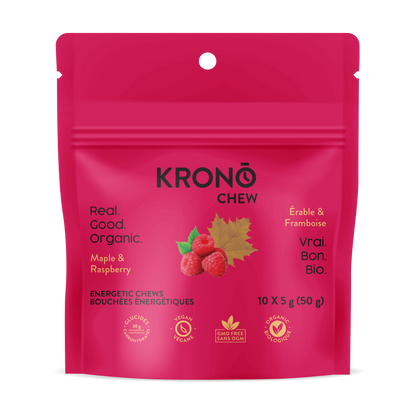 Bouchées énergétique Érable Framboise - Krono Nutrition