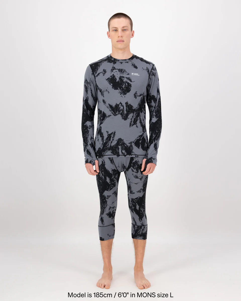 Haut à Manches Longues Merino Cascade - Mons Royale