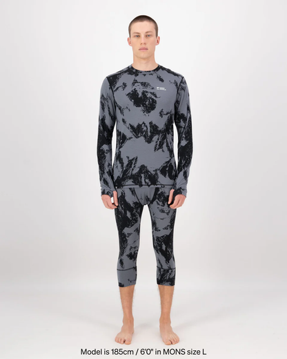 Haut à Manches Longues Merino Cascade - Mons Royale