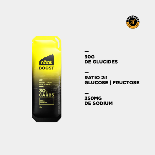 Boost Energy Gel Citron Salé - NAAK