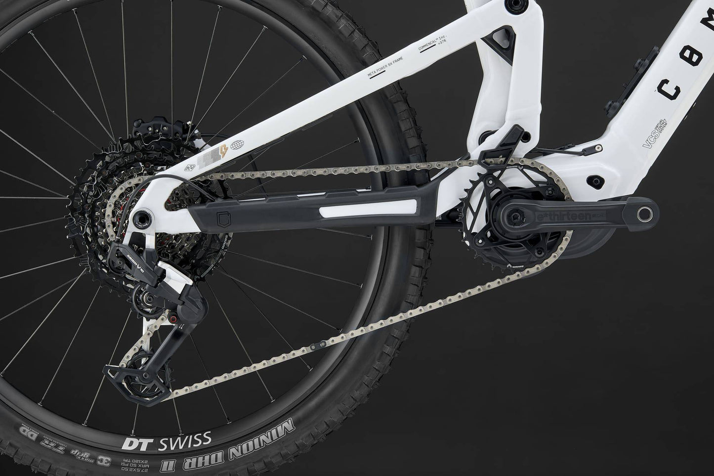 Vélo Meta Power SX Avinox Rockshox Pure White 2027 - COMMENCAL