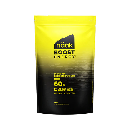 Boisson d'effort Boost Energy Neutre 60 Sac - NAAK