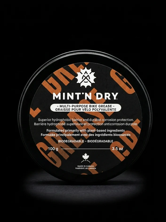 MINT’N DRY - GRAISSE POUR VÉLO MULTI-USAGES 100G