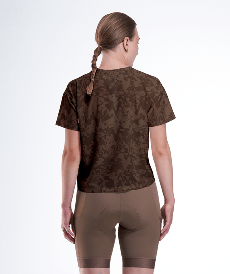 Maillot Backroads Crop - Peppermint